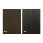 Uitschuifbare moderne tafelconsole in eikenhout en metaal Made in Italy - Nappo Viadurini