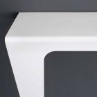 Moderne minimalistische designconsole in gekleurd metaal Made in Italy - Benjamin Viadurini