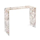 Moderne consoletafel van transparant of meerkleurig plexiglas, gemaakt in Italië - Emy Viadurini