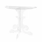 Moderne console in transparant plexiglas geproduceerd in Italië, Belfiore Viadurini