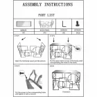 Modern design rechthoekige console in ijzer en spiegel - Billie Viadurini