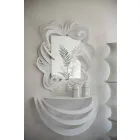 Modern design ijzeren hangende console voor woonkamer gemaakt in Italië - Olfeo Viadurini