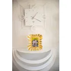 Modern design ijzeren hangende console voor woonkamer gemaakt in Italië - Olfeo Viadurini