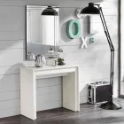 Console / uitschuifbare eettafel, l. 42.50 / 302,50xp.90 cm, Alvaro Viadurini