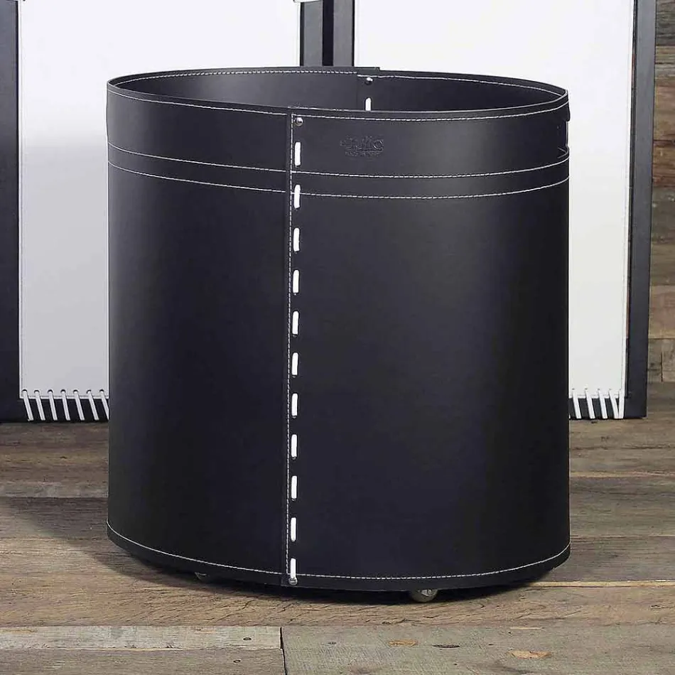 Logboekhouder van Astra leer 100% Made in Italy Viadurini