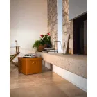 Moderne opbergdoos in geregenereerd leer Made in Italy - Gabry Viadurini