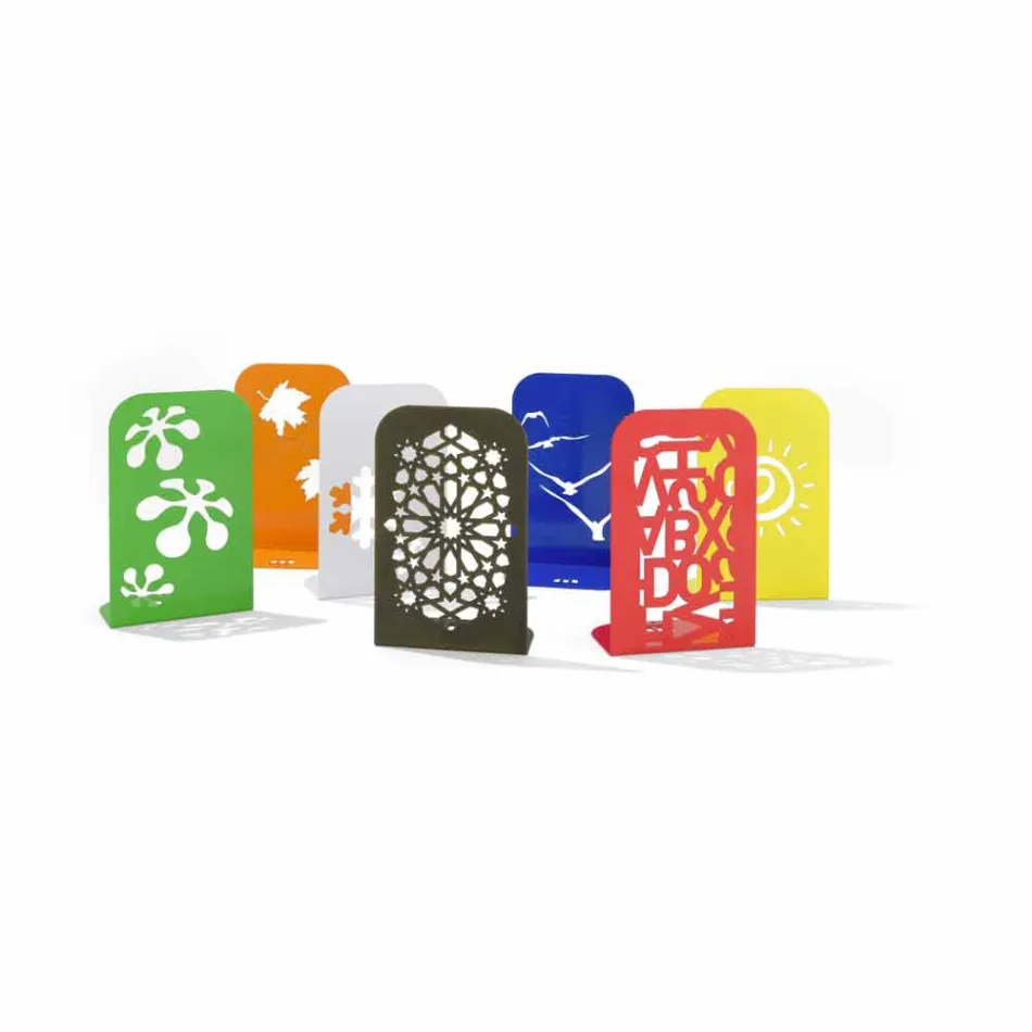 Paar van boekensteun &quot;Blokko&quot; Mabele Viadurini