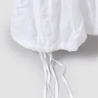 Elegante stoelhoes met rugleuning voor woonkamer in geborduurd linnen - Panteo Viadurini