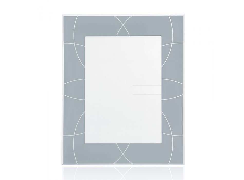 Fotolijst 20x30 cm Gekleurd Plexiglas Versierd Recyclebaar - Kang Viadurini