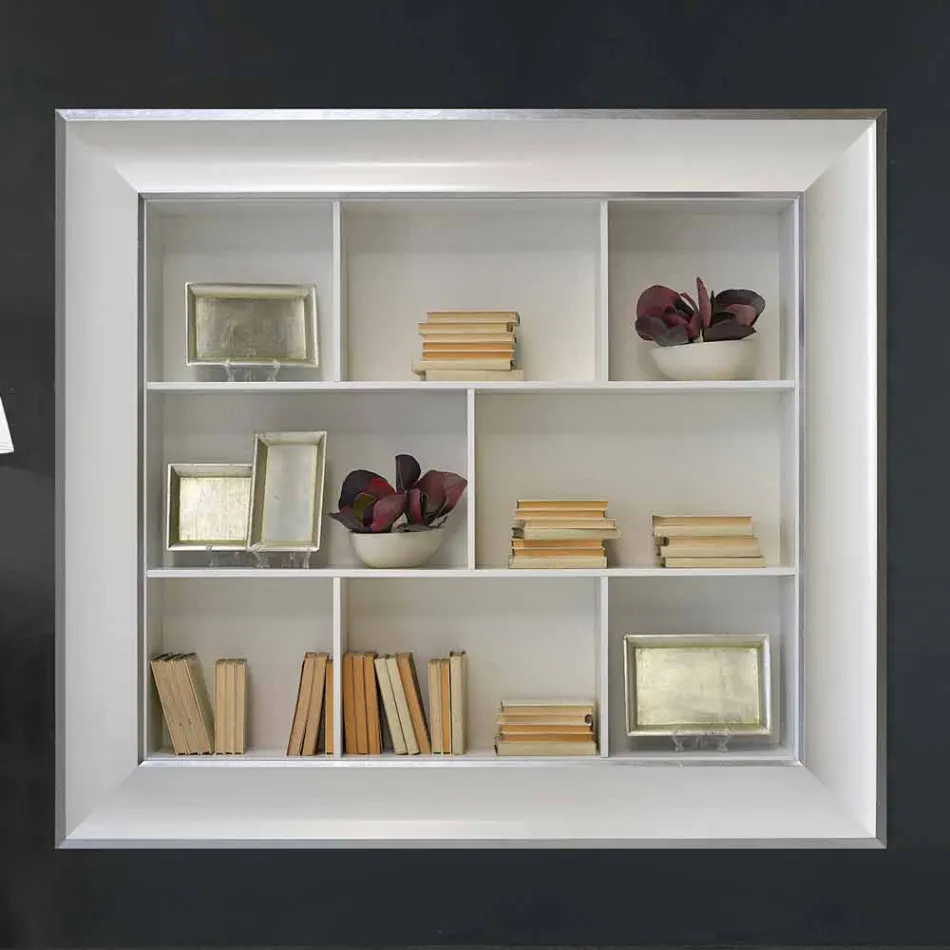 Handgemaakt houten plasmahouderframe gemaakt in Italië Tommaso Viadurini