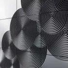 Modern design 8-deurs dressoir Ardesia, wit, zwart of goud Viadurini