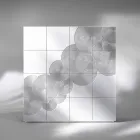 Modern design 8-deurs dressoir Ardesia, wit, zwart of goud Viadurini