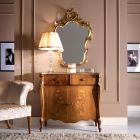 Klassieke woonkamer houten dressoir met inlegwerk Made in Italy - Ottaviano Viadurini