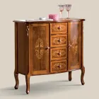 Luxe Klassiek Dressoir voor Woonkamer in Made in Italy Hout - Katerine Viadurini