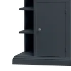 Dressoir met 1 deur, 1 lade en 3 open vakken Made in Italy - Hoder Viadurini