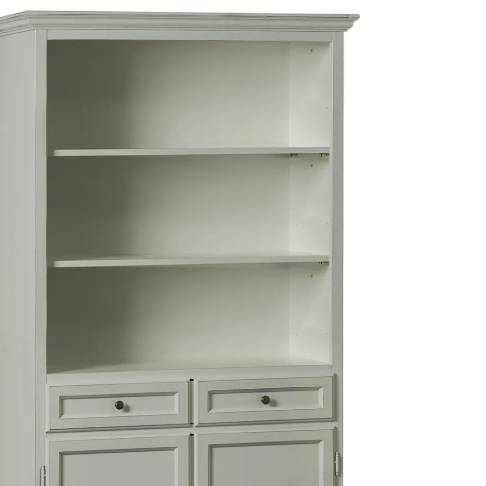 Dressoir met 2 deuren, 2 laden en 2 open planken Made in Italy - Camene Viadurini