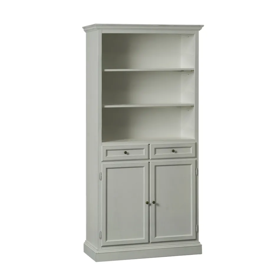 Dressoir met 2 deuren, 2 laden en 2 open planken Made in Italy - Camene Viadurini