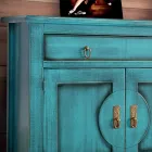 Dressoir met 3 deuren en 3 lades in verschillende afwerkingen Made in Italy - Ganesha Viadurini