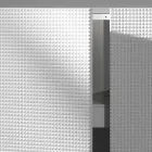 ontwerp dressoir met 2 deuren wit, zwart of goud patroon Flora Viadurini