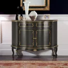 Luxe dressoir met 2 deuren en 1 houten lade Made in Italy - Leonor Viadurini