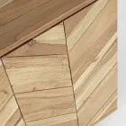 Dressoir in acaciahout met 2 deuren en 3 laden Design Homemotion - Carla Viadurini