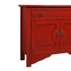 Houten dressoir met verschillende afwerkingen Made in Italy - Ashvin Viadurini