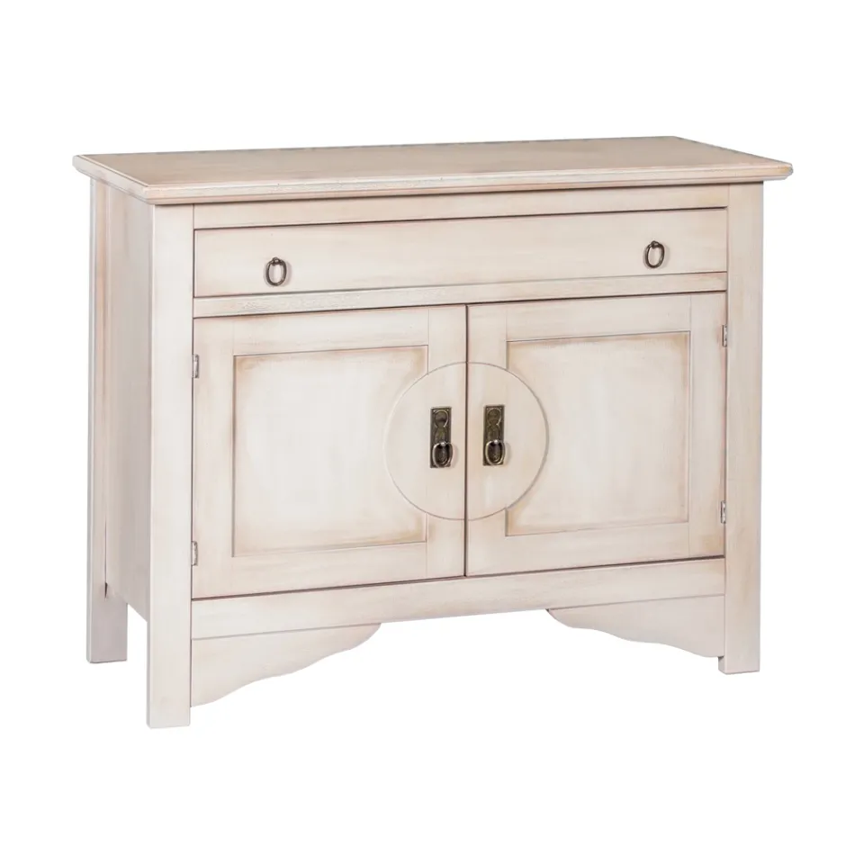 Houten dressoir met verschillende afwerkingen Made in Italy - Ashvin Viadurini