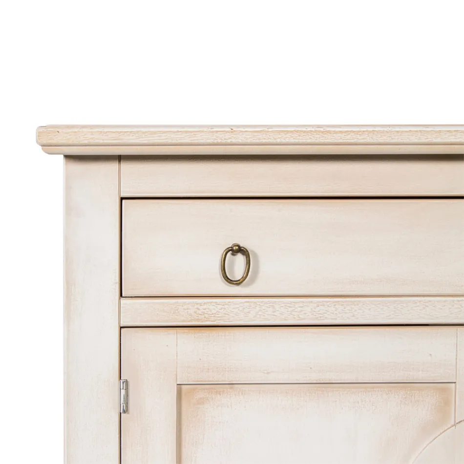 Houten dressoir met verschillende afwerkingen Made in Italy - Ashvin Viadurini