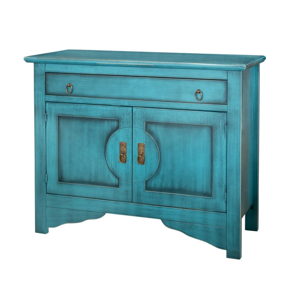 Houten dressoir met verschillende afwerkingen Made in Italy - Ashvin Viadurini