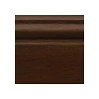 Dressoir van gepatineerd hout met walnootafwerking en leliedecoratie Made in Italy - Kersen Viadurini