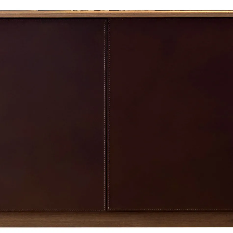 Grilli York 4 houten fineer dressoir gemaakt in Italië Viadurini