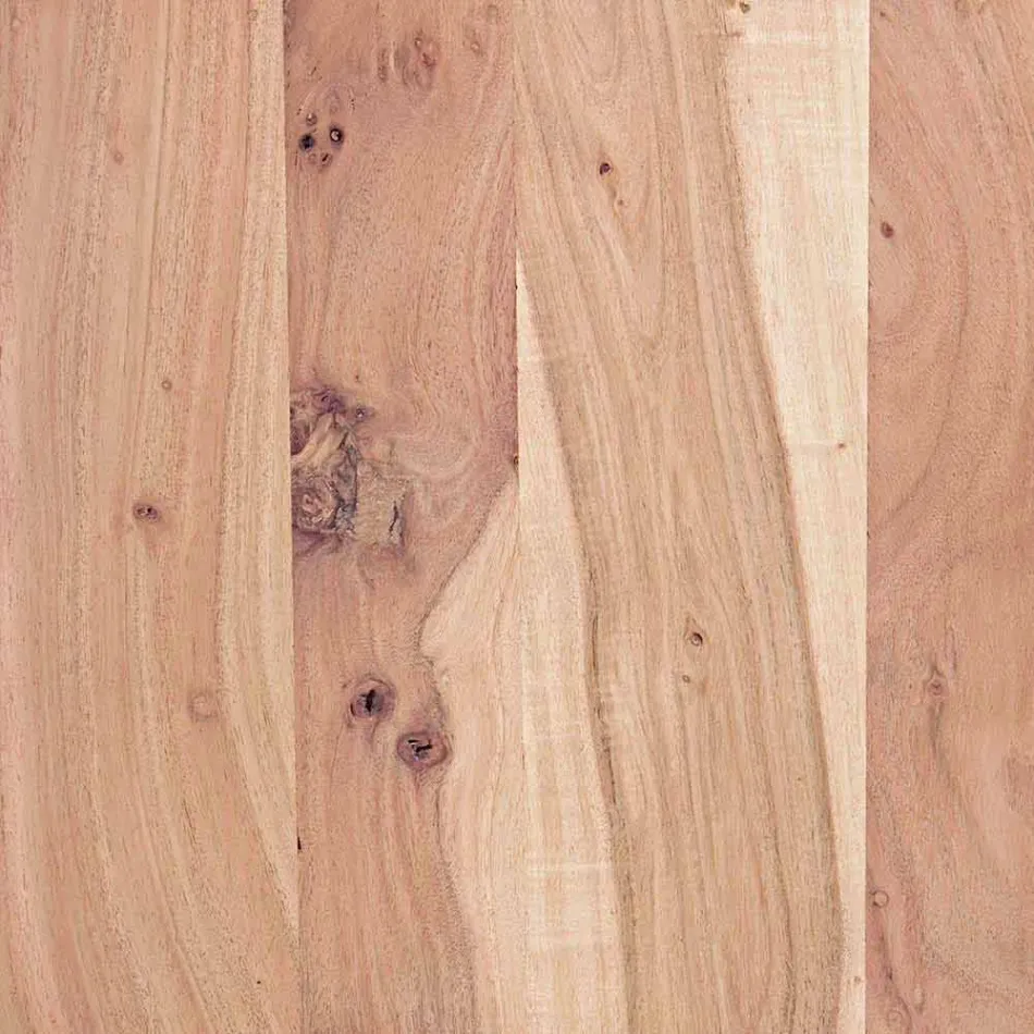 Modern dressoir in acaciahout met 2 deuren en 3 laden Homemotion - Lauro Viadurini