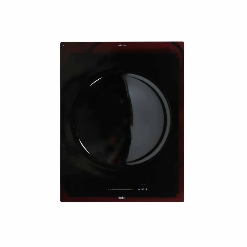 Moderne buiten tuin keuken op hout en stalen wielen - Buoncalliope Viadurini