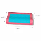 Double Wave Kussen in Memory Ginseng en Memory AirSense Made in Italy - Thames Viadurini