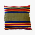 Artistiek Italiaans ambachtelijk kussen Uniek stuk handgeschilderd - Viadurini van Marchi Viadurini