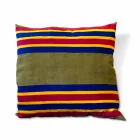 Handgeschilderde Italiaanse artistieke kussen uniek stuk - merken Viadurini