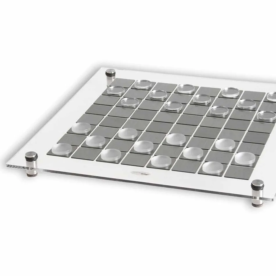 Checkers bordspel gemaakt in Italië Viadurini