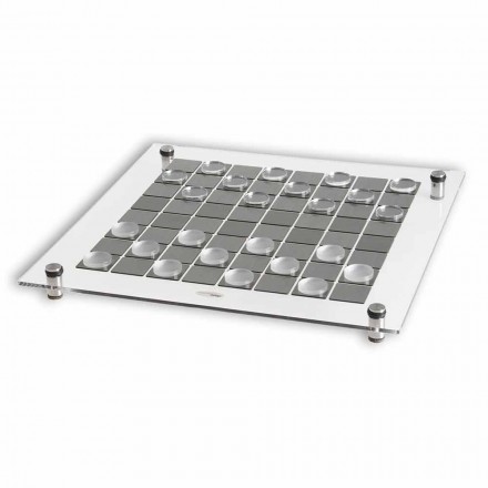 Checkers bordspel gemaakt in Italië Viadurini