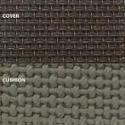 Luxe ronde design tuinbank met parasol - Ulm Moon van Vondom Viadurini