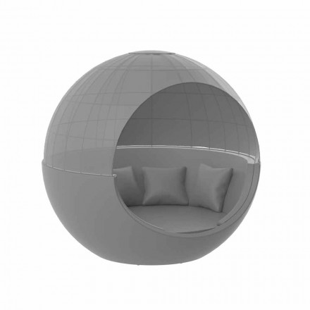 Luxe ronde design tuinbank met parasol - Ulm Moon van Vondom Viadurini