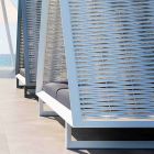 Luxe tuinbank in aluminium en stof - Frame Vineyard by Vondom Viadurini