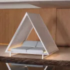 Luxe tuinbank in aluminium en stof - Frame Vineyard by Vondom Viadurini