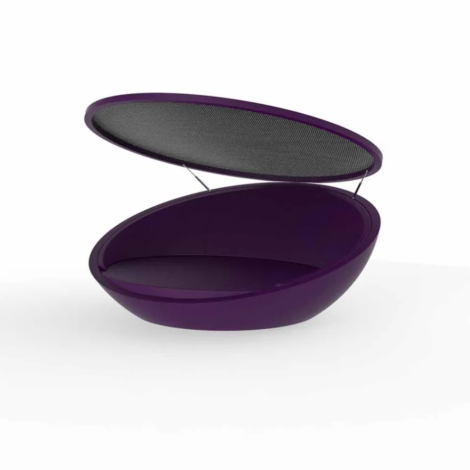 Modern design daybed Ulm van Vondom, in polyethyleenhars Viadurini