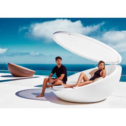 Modern design daybed Ulm van Vondom, in polyethyleenhars Viadurini