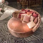 Daybed in stof 100% Made in Italy Belle 2 Viadurini