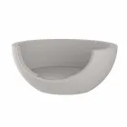 Daybed voor buiten luxe cirkelvormig ontwerp in polyethyleen - Ulm Moon van Vondom Viadurini