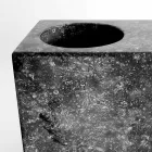 Dispenser voor vloeibare zeep met marmerglas Made in Italy - Clik Viadurini