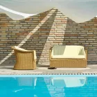 2 zits bank uit polyetheen tuin handgemaakte Jonny Viadurini