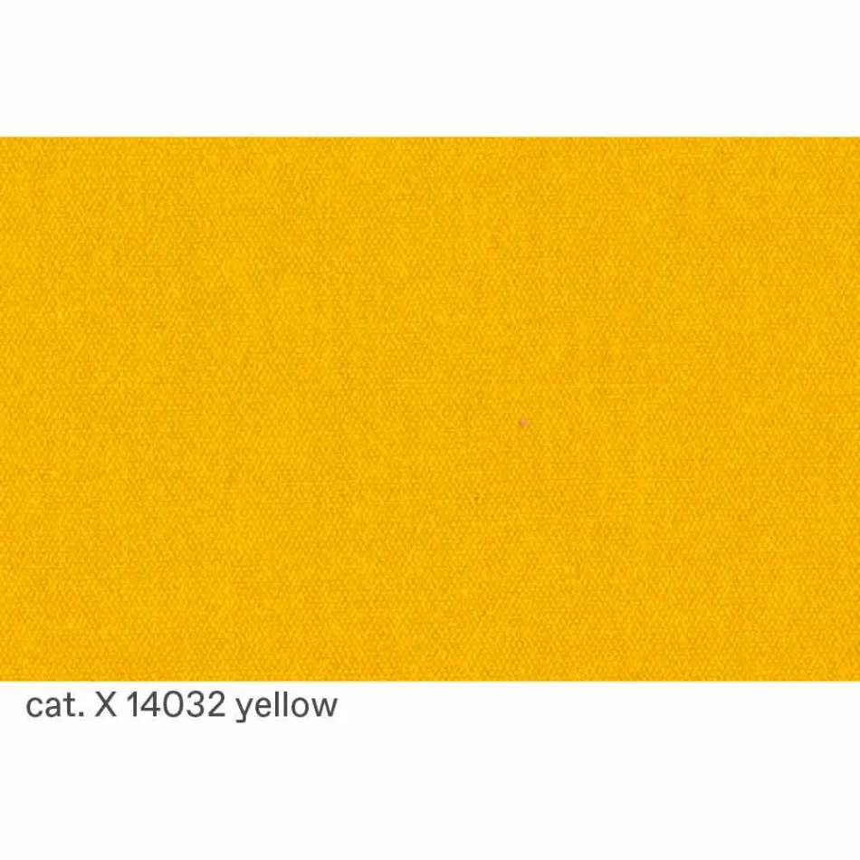 2-zits katoenen bank met zijkubussen in Mdf Made in Italy - Damascus Viadurini