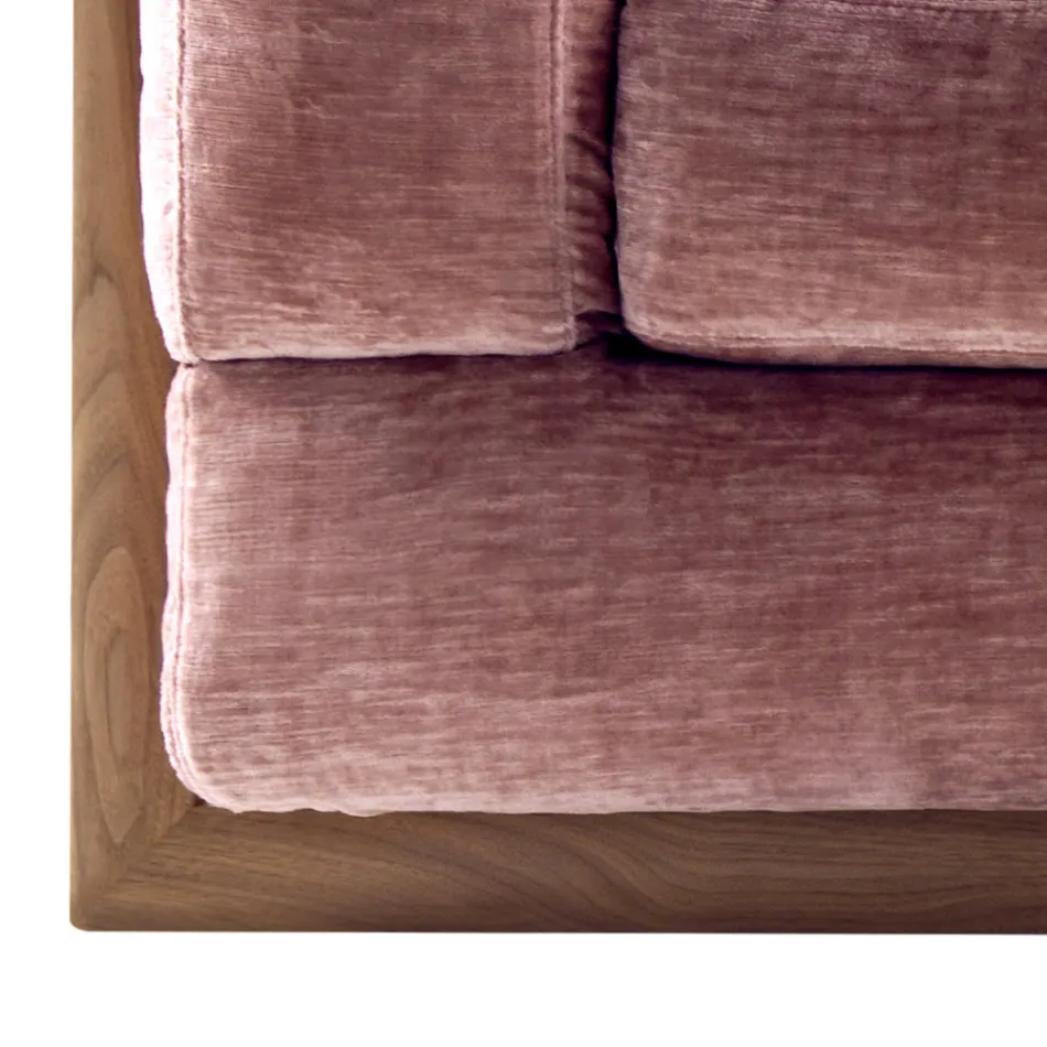 3-zits gestoffeerde designbank Grilli York made in Italy Viadurini